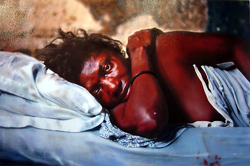 Hyperreal painting Halfway to the Stars by Denis Peterson