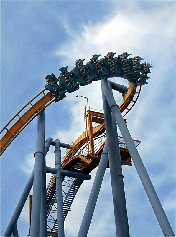 Hyperrealism painting Above Us Only Sky by Denis Peterson