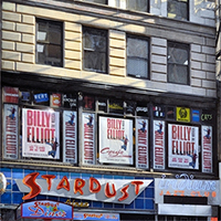 Photorealist painting Billy Elliot by Denis Peterson