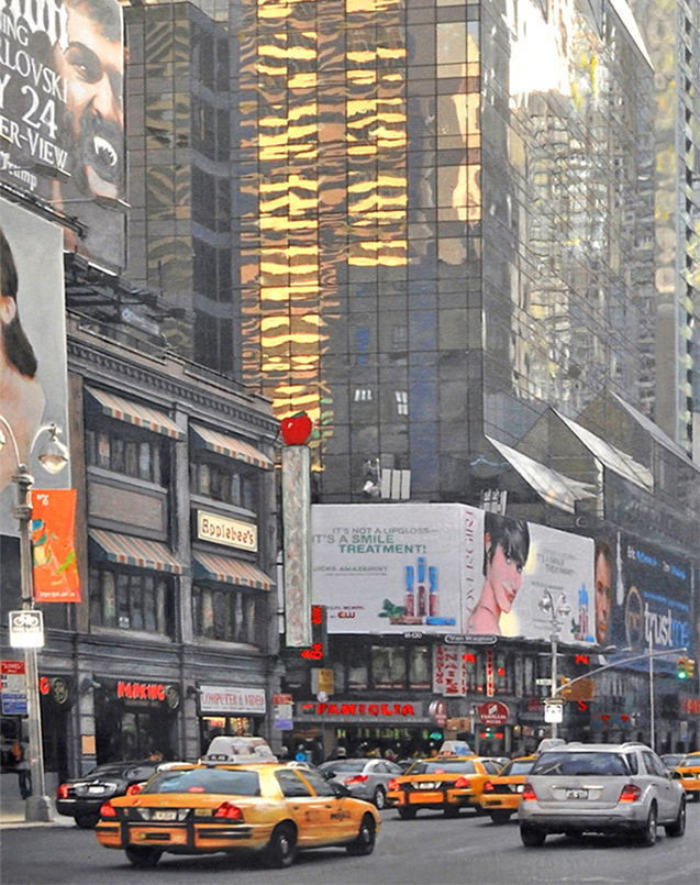 Hyperrealism painting Trust Me  by Denis Peterson